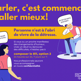 Campagne Info-Social 811, option 2
