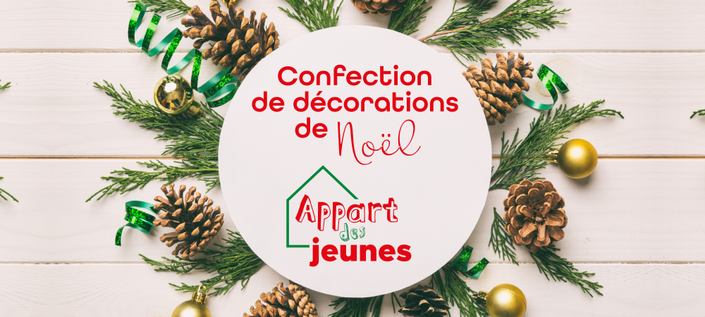 Confection de décorations de Noël